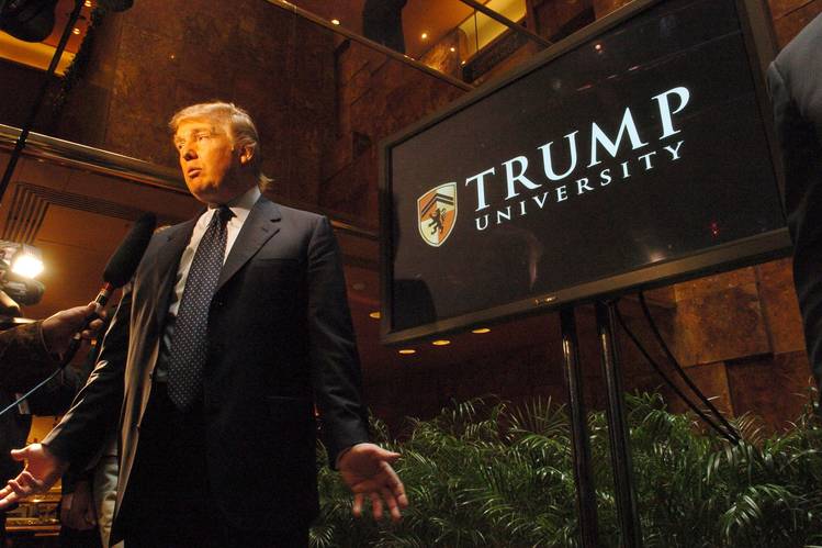 Donald Trump in Trump University