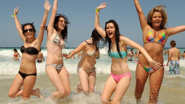 Girls at Surfers Paradise