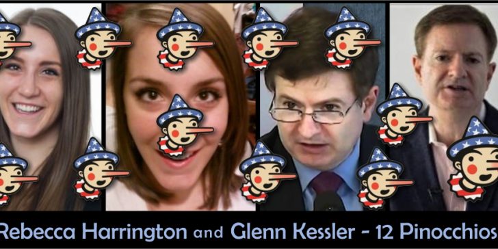 Rebecca Harrington and Glenn Kessler