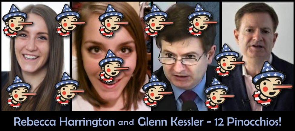 Rebecca Harrington and Glenn Kessler