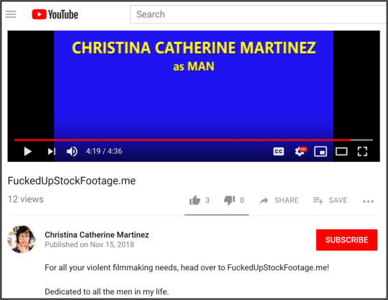 Christina Catherine Martinez YouTube