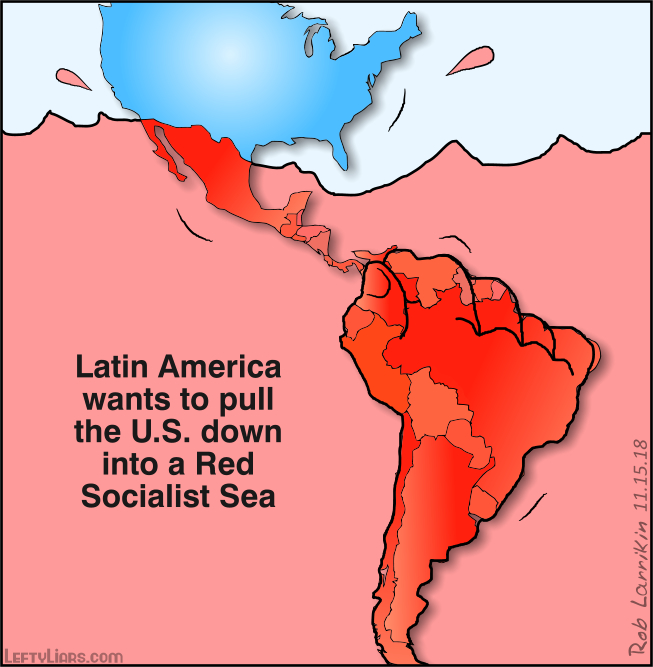 Latin America drowning USA