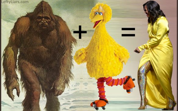 Big Foot, Big Bird, Michelle Obama