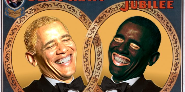 Obama blackface