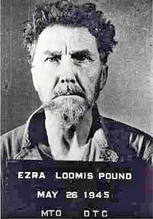 Ezra Pound 1945 Mugshot