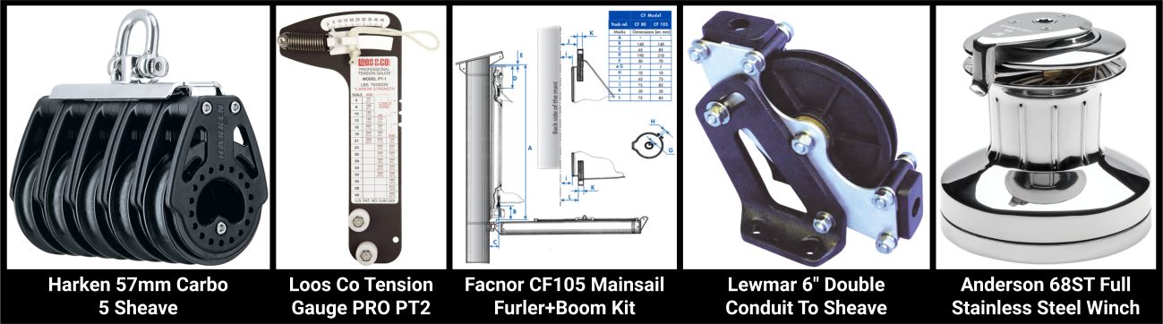 catamaran parts