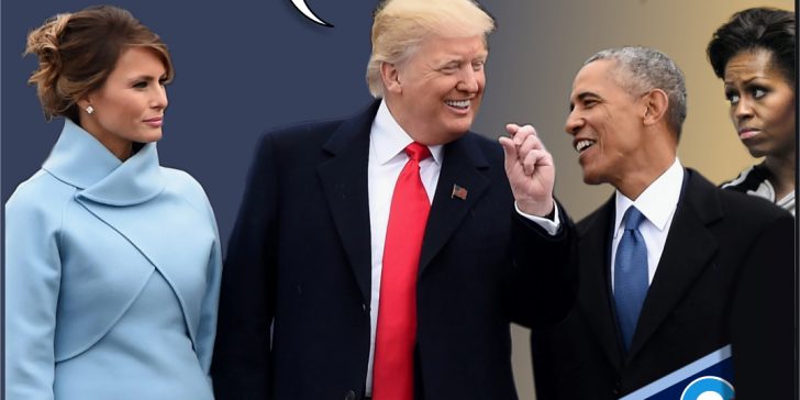 Obama, Trump, swap wives