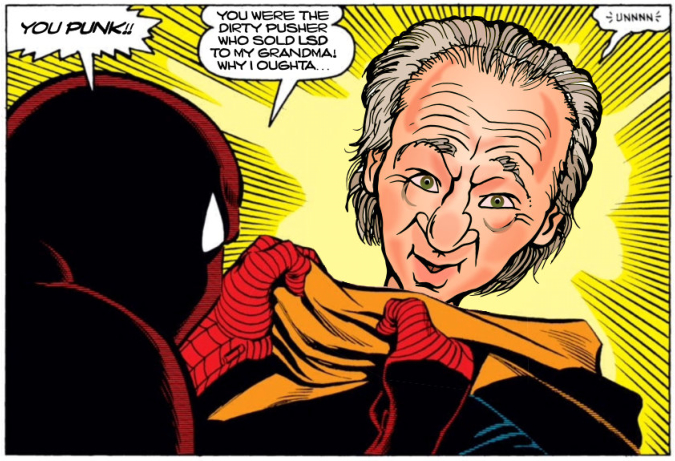 Bill Maher hates Spidey