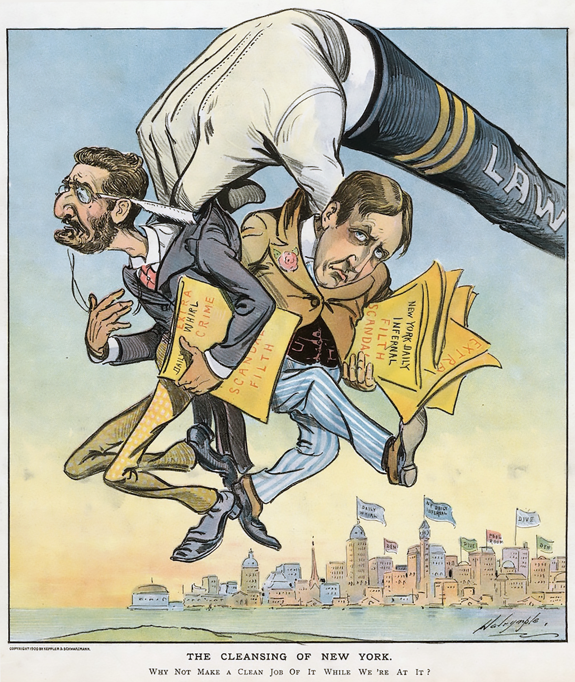 Joseph Pulitzer - scourge of New York