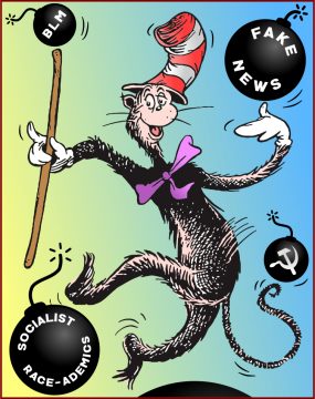 Cat in the hat versus Fake News