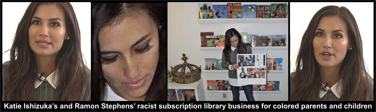 Katie Ishizuka’s and Ramon Stephens’ racist subscription library business 