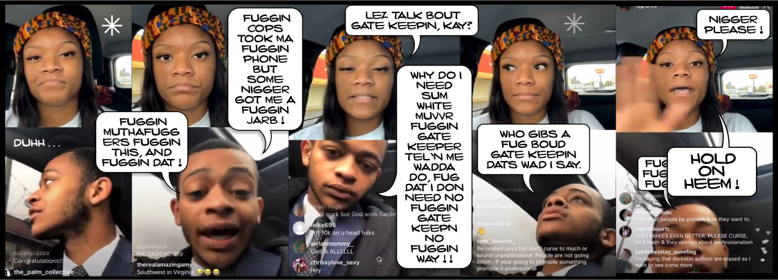 Marsai Martin and Rahim Ballard AKA Heem livestream