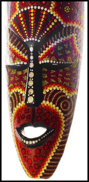 African tribal mask
