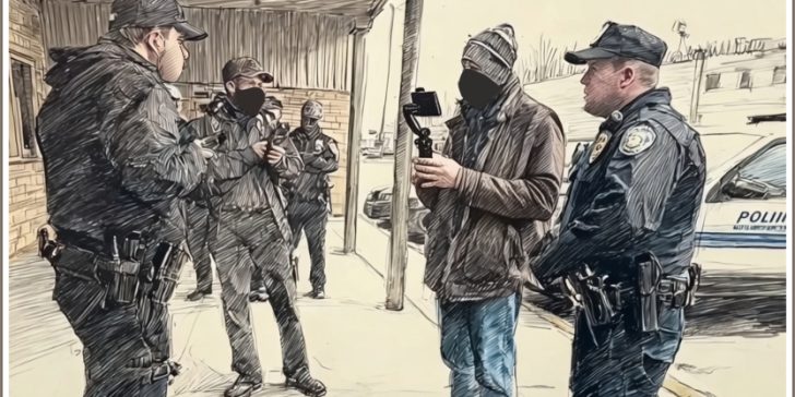 Auditors interrogated by cops